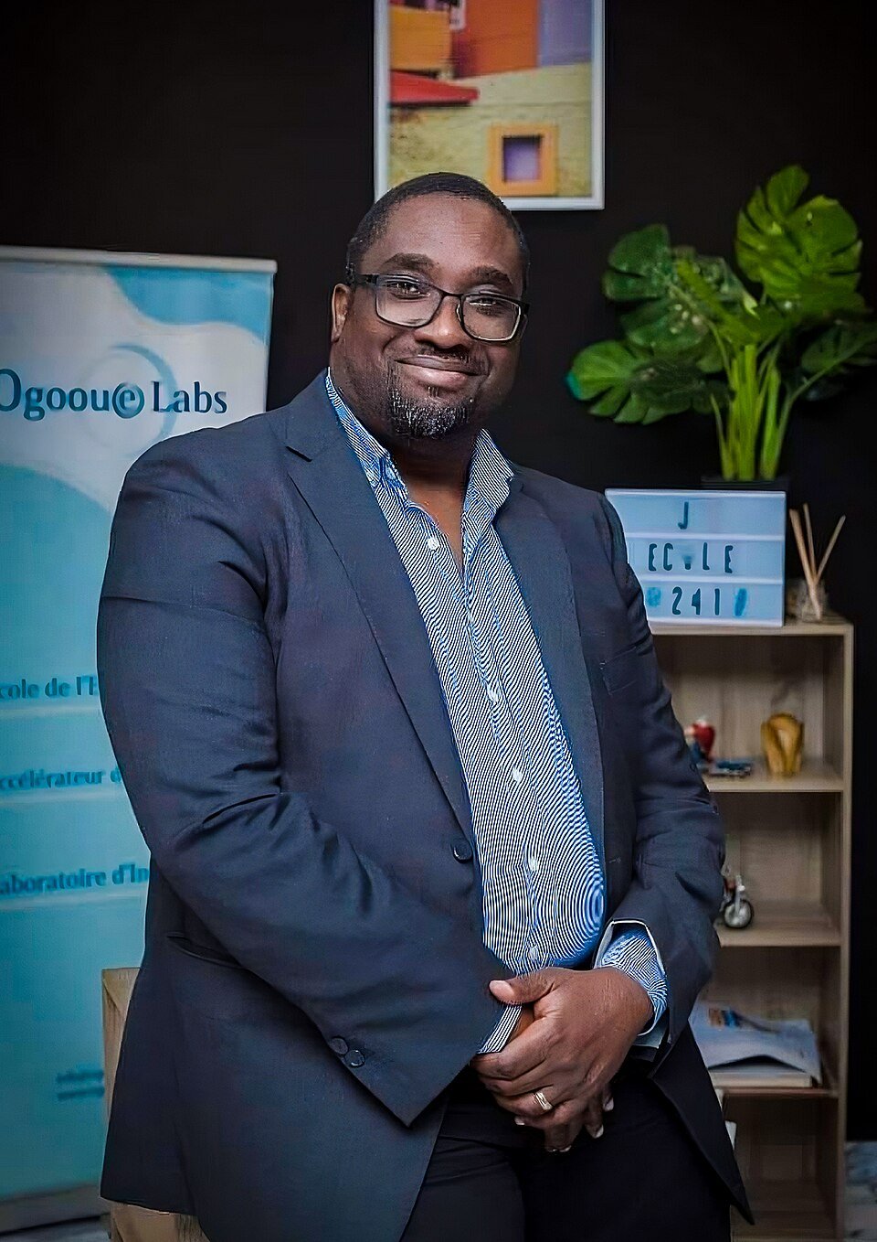 Sylvère Boussamba, fondateur de l'Institut 80